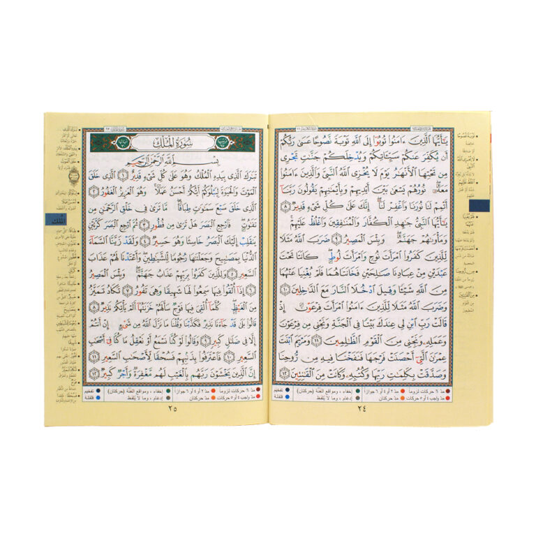 9789933423100-2 أجزاء قد سمع وتبارك وعم من مصحف التجويد – مع تفسير الكلمات، قياس 17×24سم - Image 2