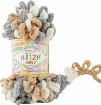 Alize Puffy Color 6395 Knitting Yarn