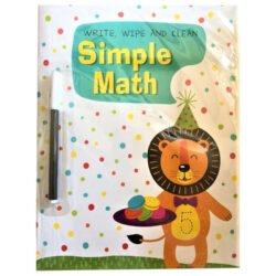Wipe & Clean Simple Maths  Pegasus