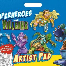Z - Superheroes  Artist Pad