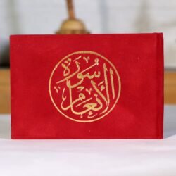 سورة الأنعام مخمل 8×12 سم - ألوان متعددة