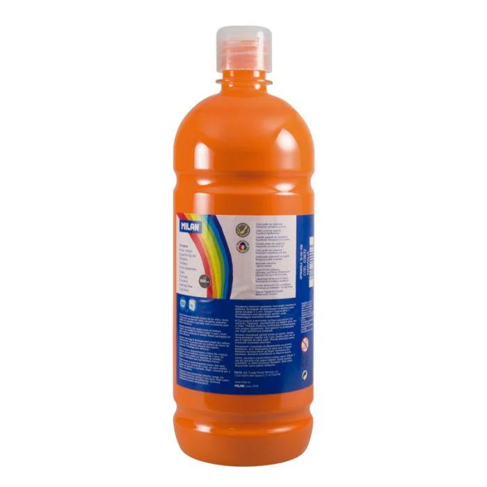 1000 ml Bottle Orange Poster Paint 1000 ml Bottle Orange Poster Paint