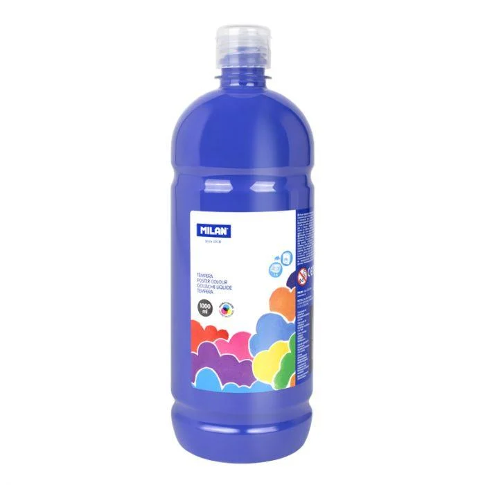 1000 ml Bottle Ultramarine Navy Blue Poster Paint 1000 ml Bottle Ultramarine Navy Blue Poster Paint