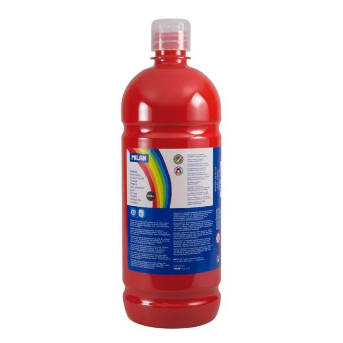 1000 ml Bottle Vermilion Poster Paint 1000 ml Bottle Vermilion Poster Paint