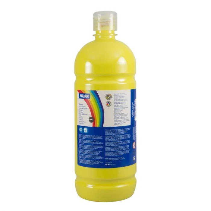 1000 ml Bottle Yellow Poster Paint 1000 ml Bottle Yellow Poster Paint