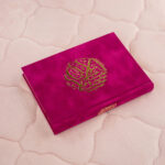 القرآن الكريم بغلاف مخمل ملون | حجم متوسط مثالي للتلاوة اليومية – 14×20 سم - Image 26