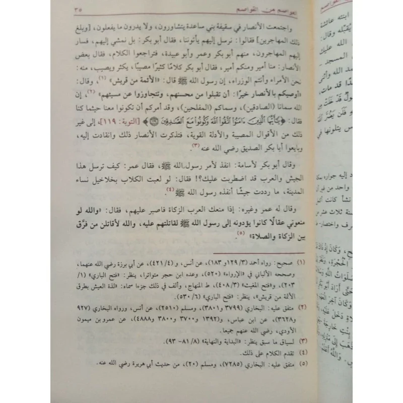 العواصم من القواصم