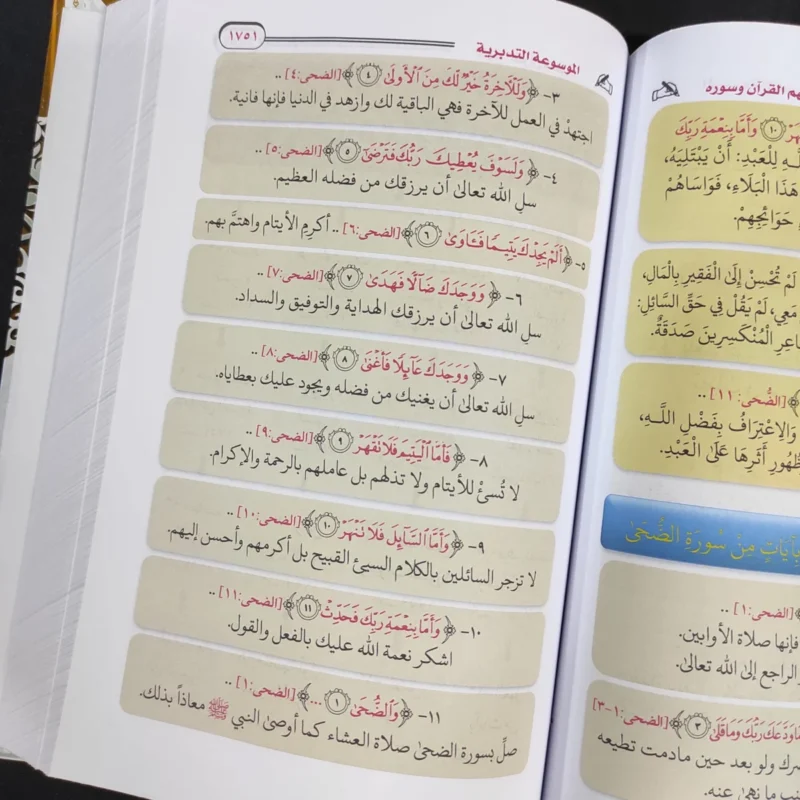 الموسوعة التدبرية لفهم القرآن وسوره 4 مجلدات