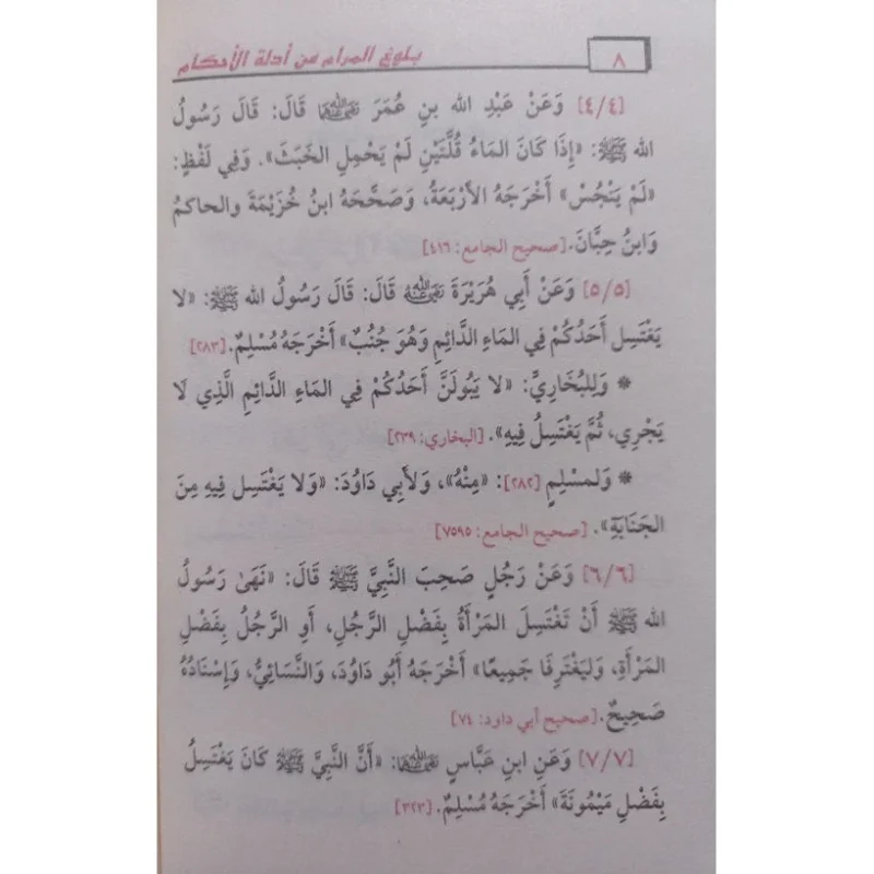 بلوغ المرام من أدلة الأحكام - حجم الجيب