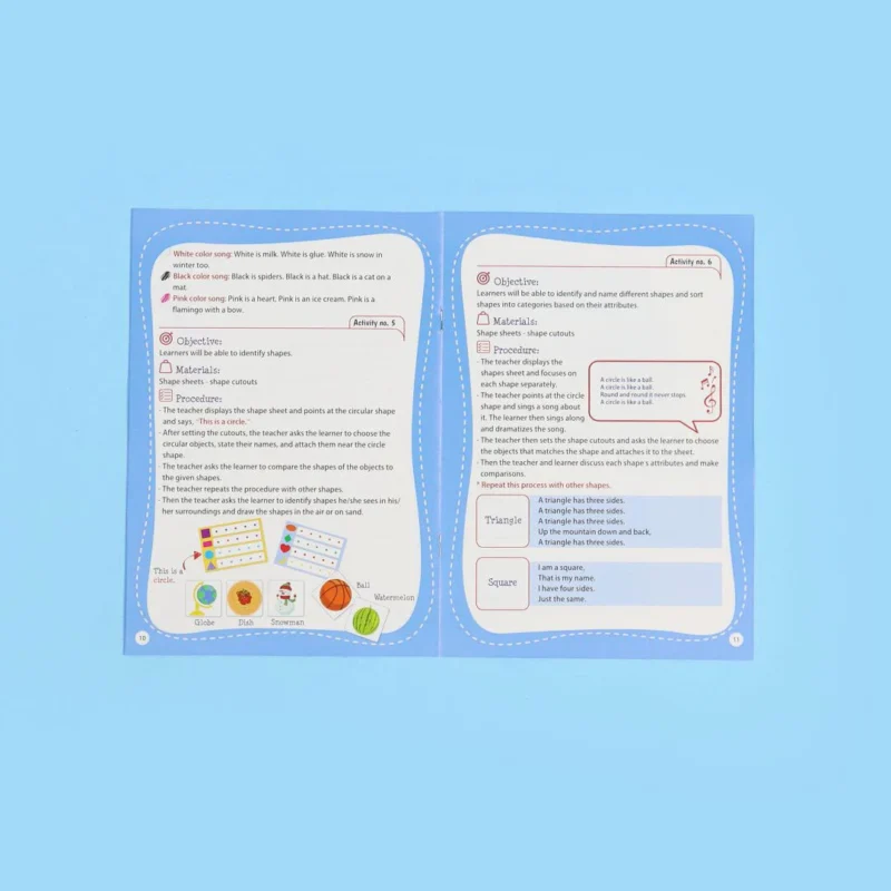 حقيبة مونتيسوري التعليمية الأولى: الأشكال والألوان