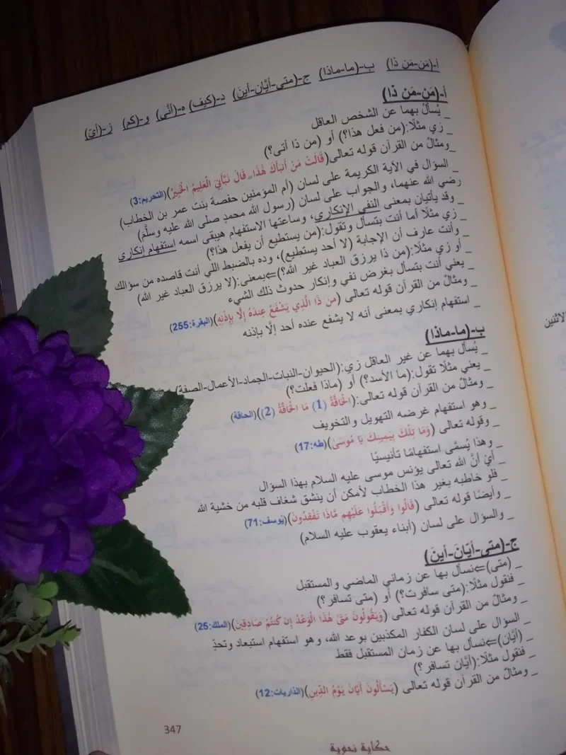 حكاية نحوية في النحو والصرف والإملاء - قصة تعليمية شاملة