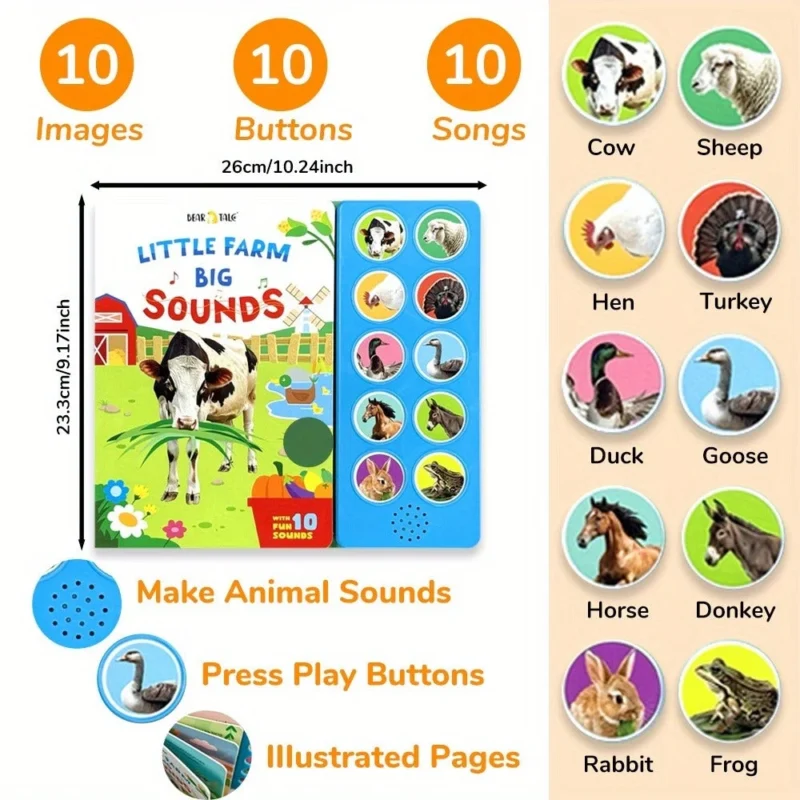 كتاب المزرعة الصغيرة والصوت الكبير