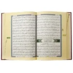 مصحف التجويد قراءة ابن عامر من طريق الشاطبية برواية هشام وعلى الهامش ما اختصت به رواية ابن ذكوان