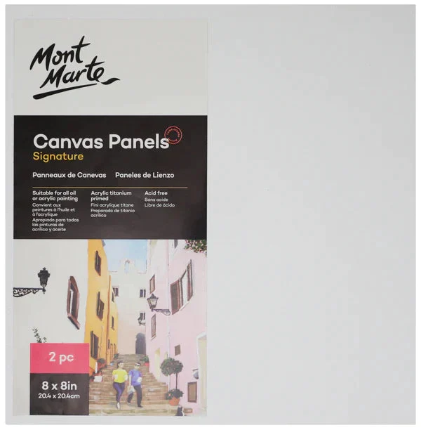 MM Canvas Panels Pack 2 20.4x20.4cm - 25125403 MM Canvas Panels Pack 2 20.4x20.4cm - 25125403