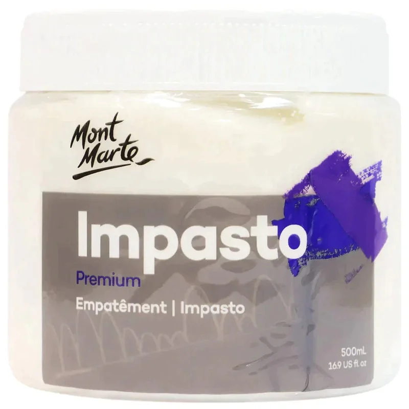 Mont Marte Acrylic Medium - Impasto 500ml - MPA0042 Mont Marte Acrylic Medium - Impasto 500ml - MPA0042