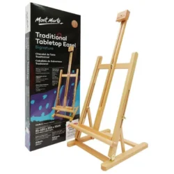 Mont Marte Desk Easel MCG0006 - Medium Traditional Style Beech Wood - 25130106