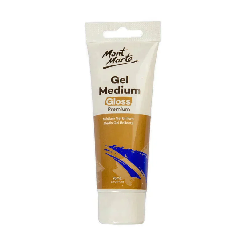 Mont Marte Gloss Gel Medium - 75ml - MAMD0004 Mont Marte Gloss Gel Medium - 75ml - MAMD0004
