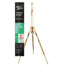 Mont Marte Tripod Easel MEA0024 - Lightweight Pine Wood - 25130224