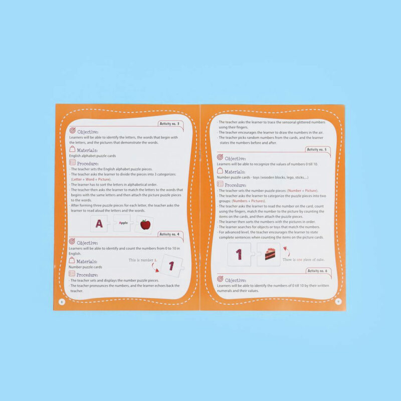 مجموعة مونتيسوري التعليمية - ABC و 123 للأطفال - Image 6