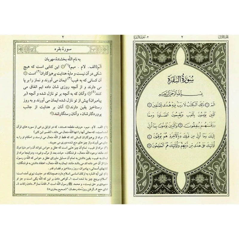 The Noble Quran in Persian (Farsi)