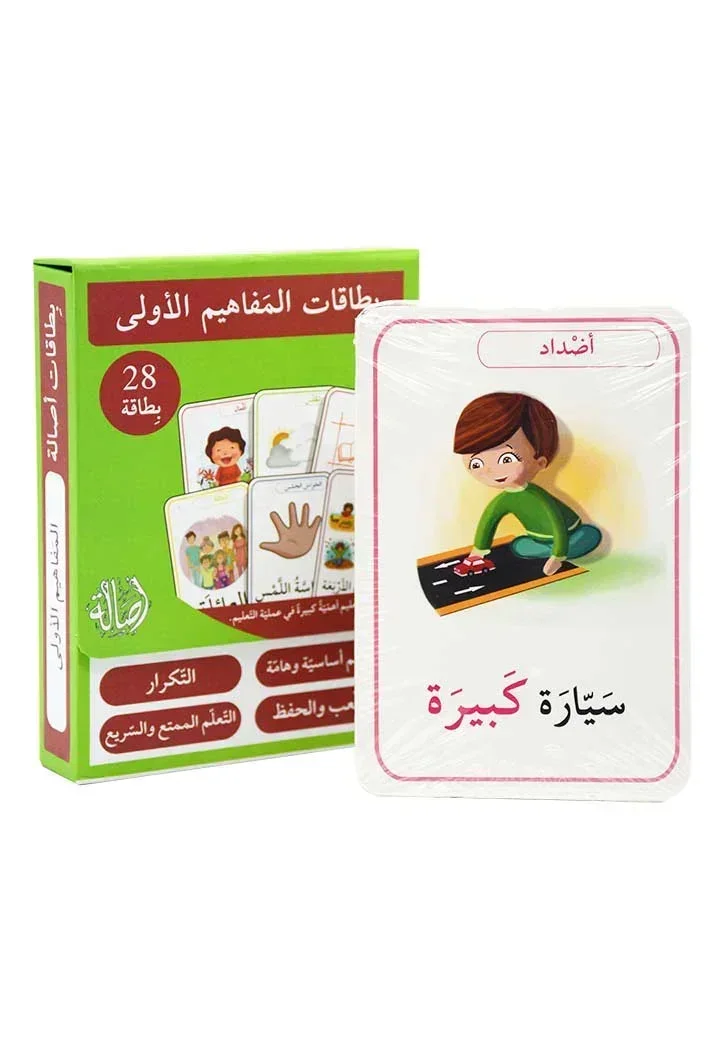 بطاقات المفاهيم الأولى