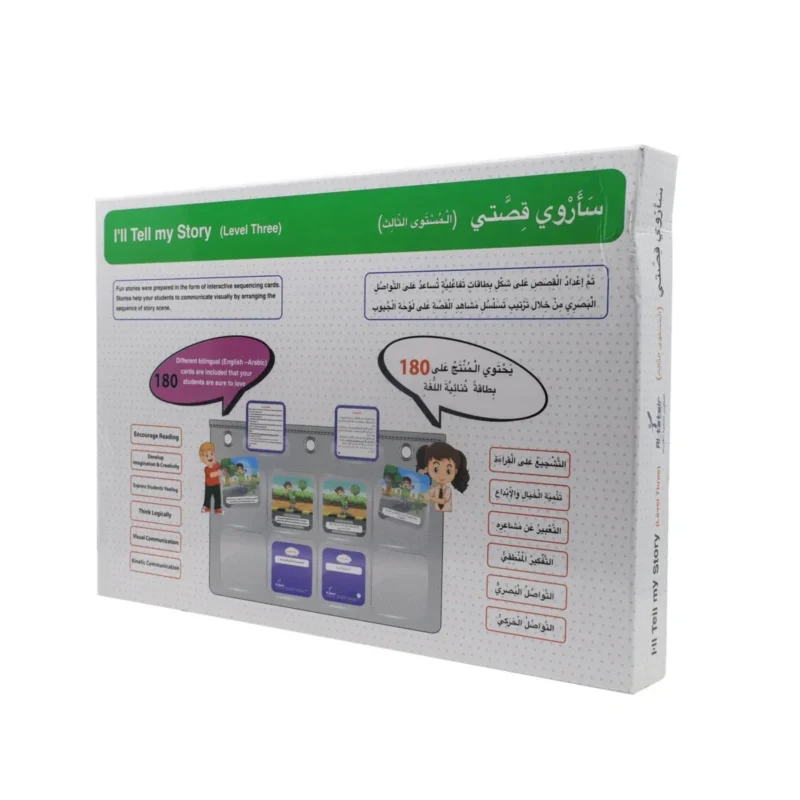 سأروي قصتي - المستوى 3 مع لوحة الجيوب