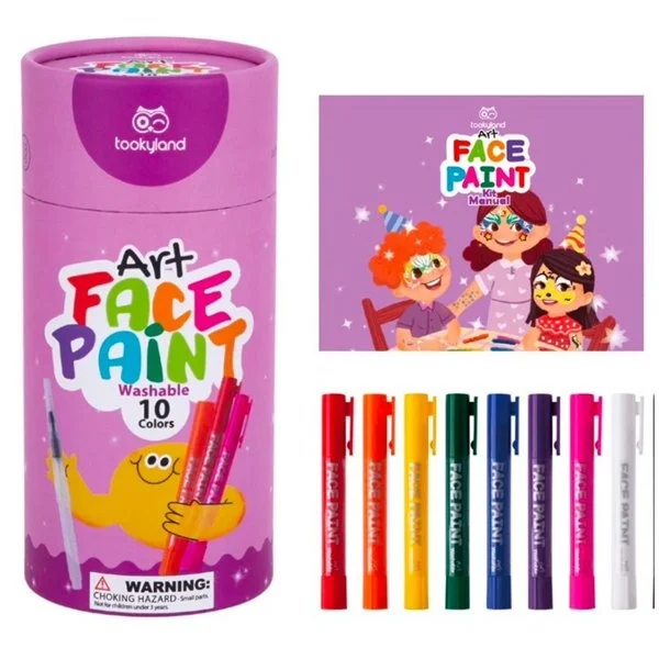 طلاء الوجه - 10 ألوان