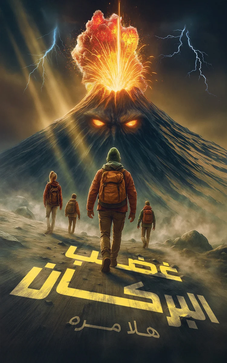 غضب البركان - رواية مغامرات ملحمية لهلا مره