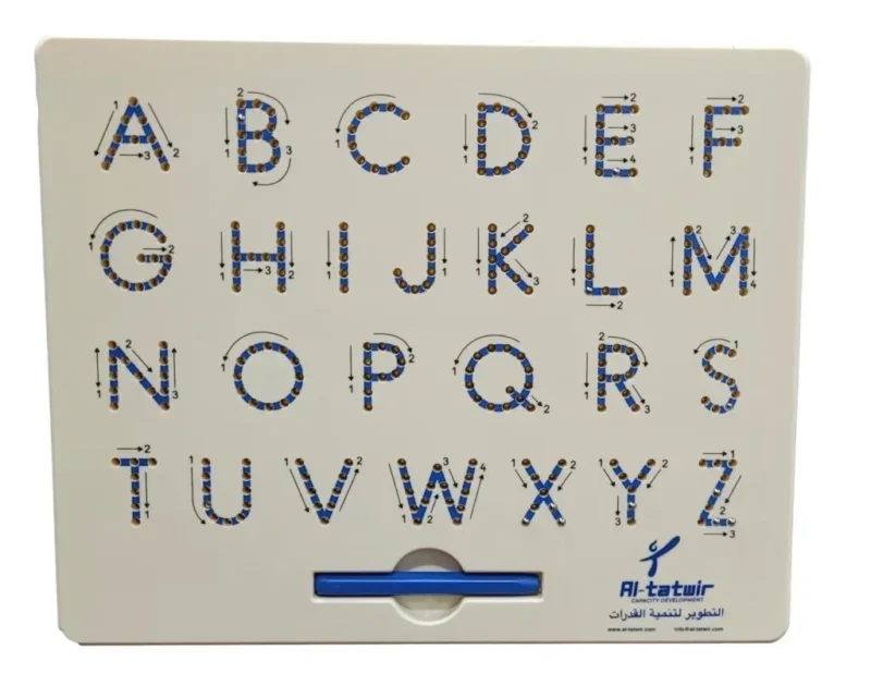 مغناطيس كبير - حروف اللغة الإنجليزية
