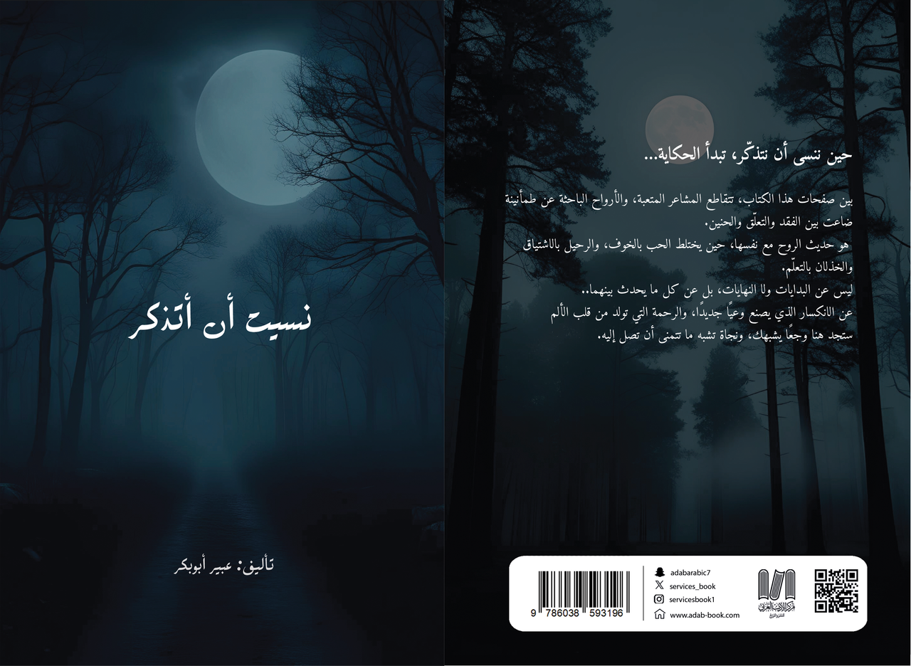 ghlaf-nsyt-an-atdhkr-tba_t.png نسيت أن أتذكر - رحلة تأملية لعبير أبو بكر يحيى - Image 1